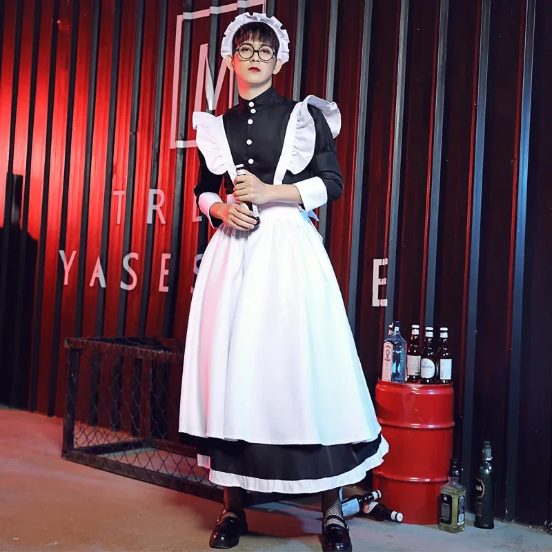 Japan Lifestyle And Culture - 2026 Dienstmädchen-Outfit Cosplay Lolita Set Kleidung