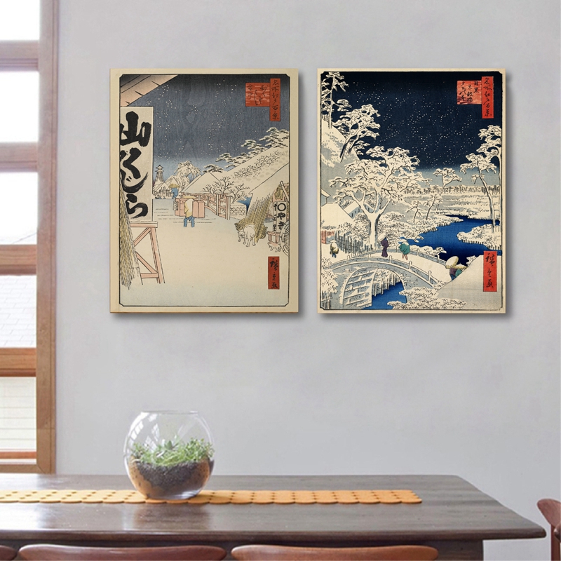 Japanische Drucke Wandkunst Le – Japanese Living Lifestyle Bewertung und Preis